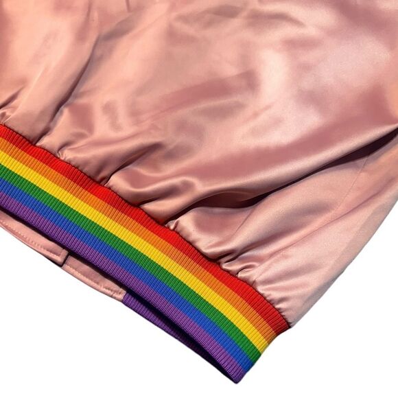 Authentic Coach Rainbow Souvenir Jacket Size M NWT - Picture 7 of 13
